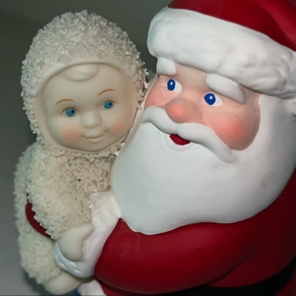 Department 56 Snowbabies I Love You Santa Figurine‎